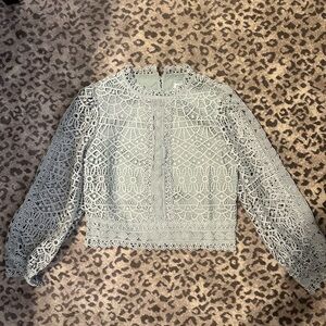 AmyLynn Lace Long Sleeve Top